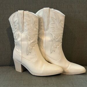 White Cowgirl Boots